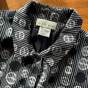 Harve Benard Blazer Geometric Jacket -‎ Retro Circles Vintage!